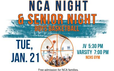 NCA Night & Senior Night Basketball Game 2025