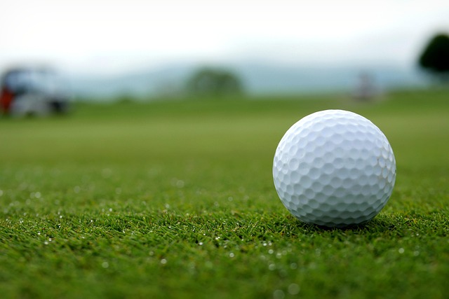 nchs-golf-scramble Golf ball on putting green