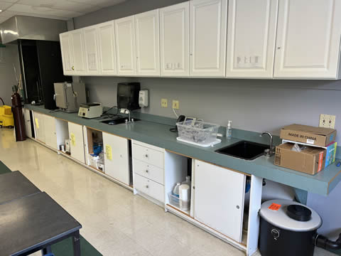 NCHS science lab before update