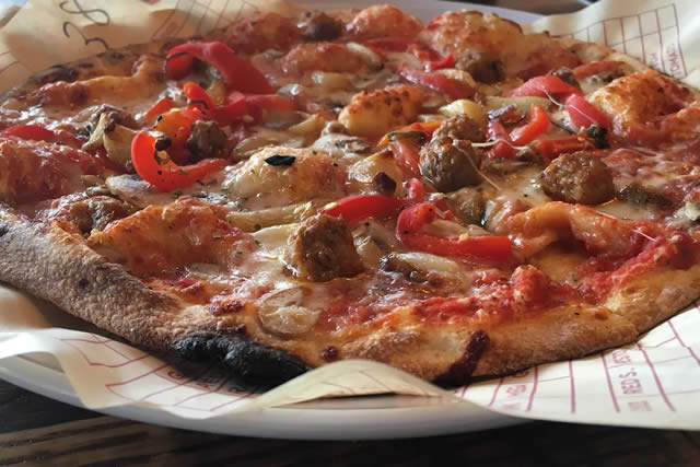 Hot pizza